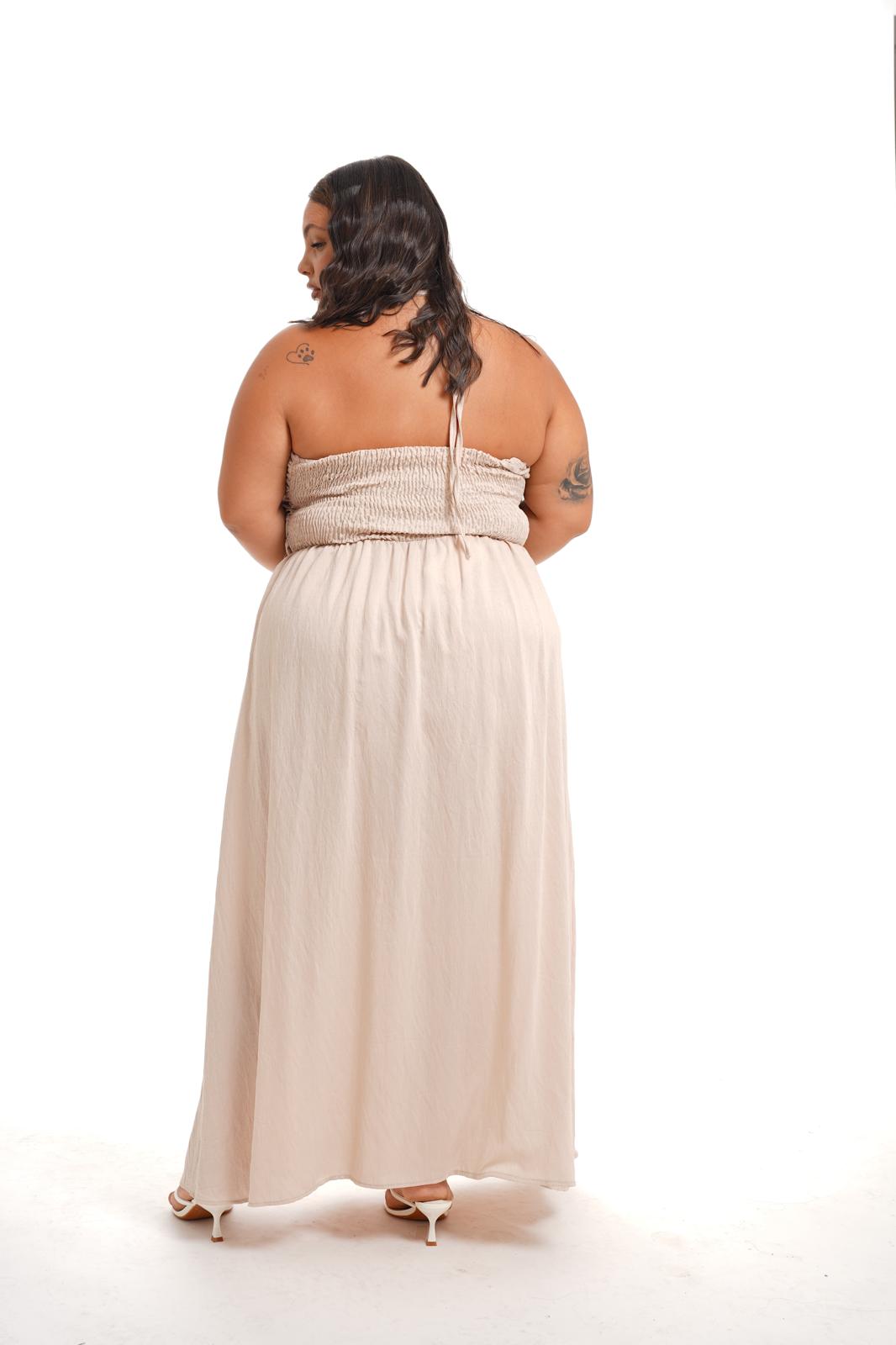 Dress Diana Beige