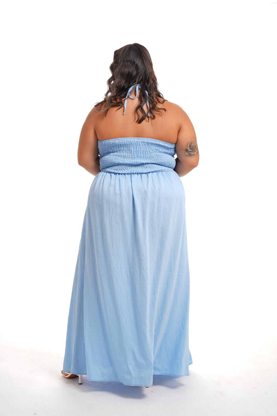 Dress Diana Azzurro