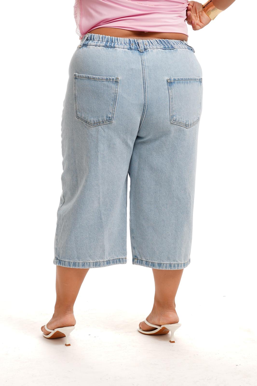 Bermuda Jeans Chiaro
