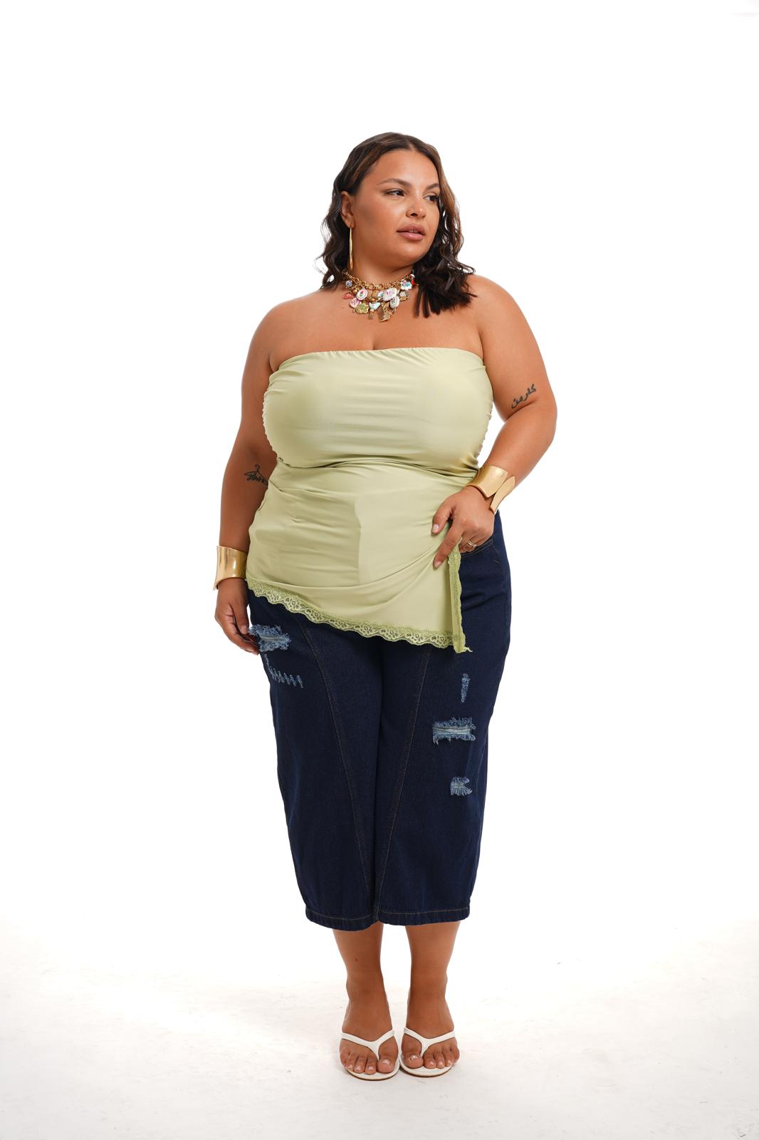 Bermuda Jeans Blu
