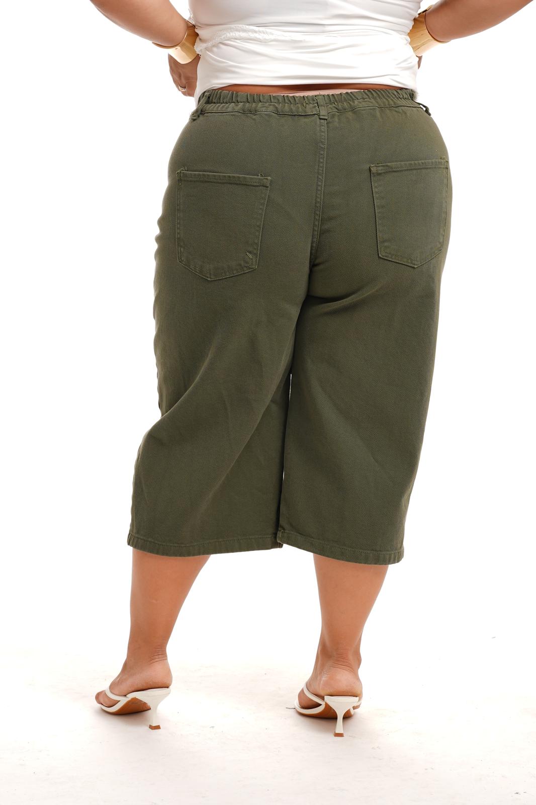 Bermuda Jeans Verde