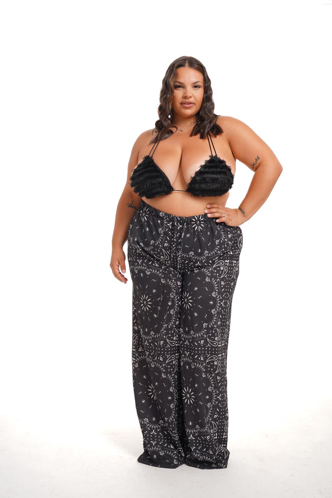 Pantalone Bandana Nero