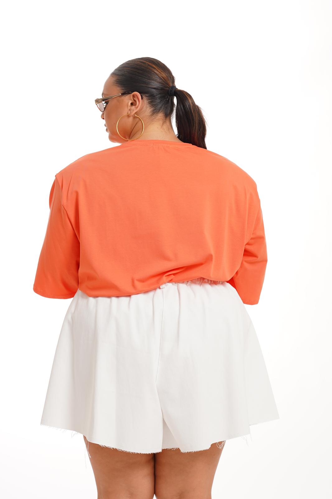 Shorts Farfalla Sfrangiato Bianco