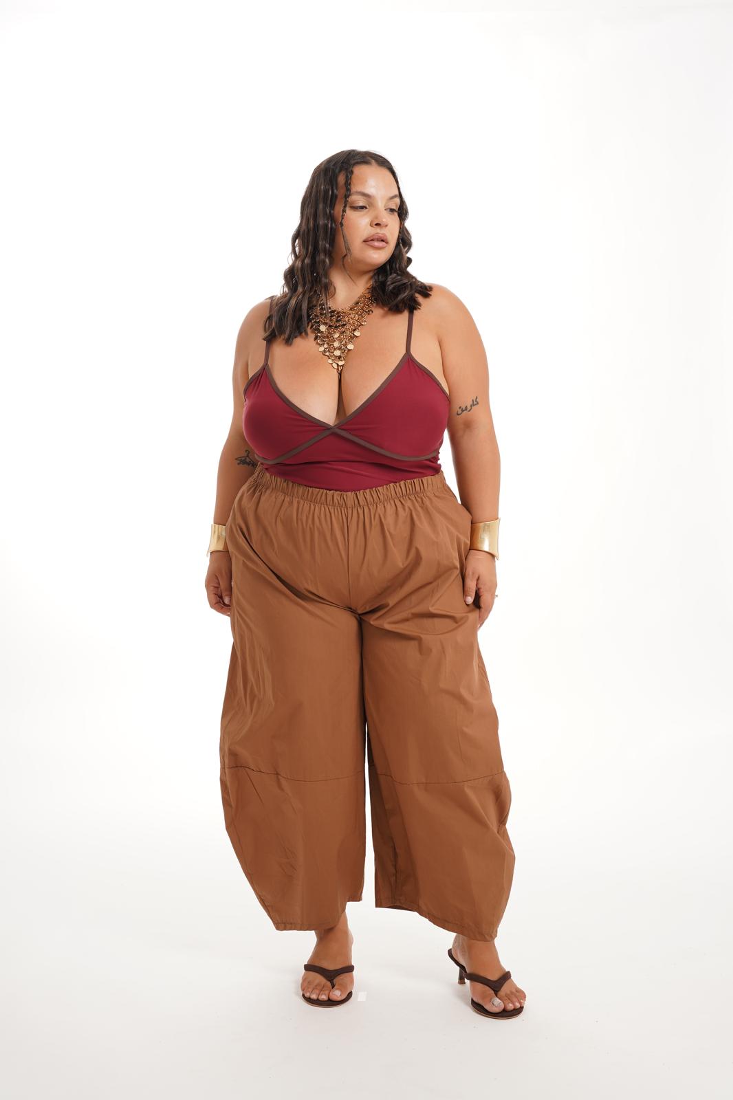 Pantalone Town Marrone Chiaro