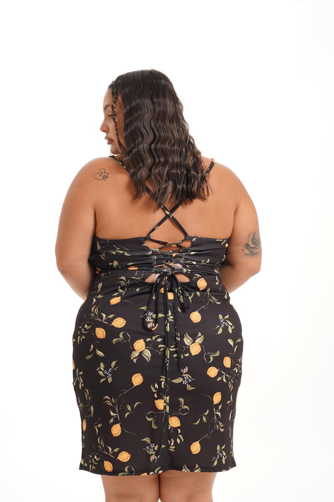 Dress Vittoria Limoni Nero
