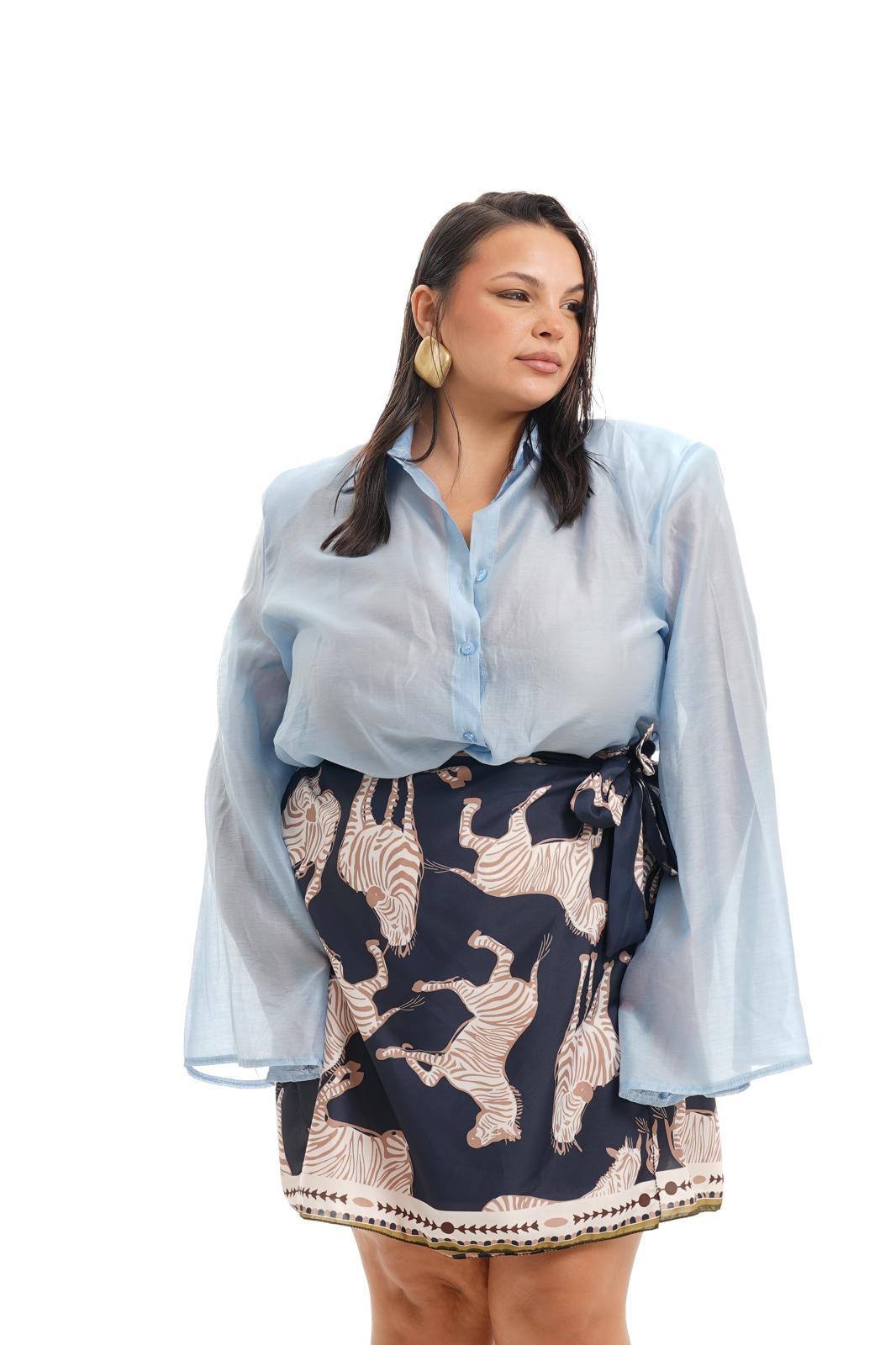 Camicia Lalla Azzurra