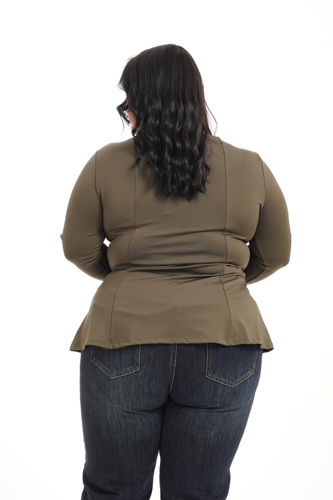 Maglia Svasata Verde Militare