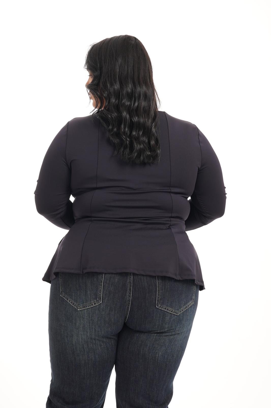 Maglia Svasata Blu