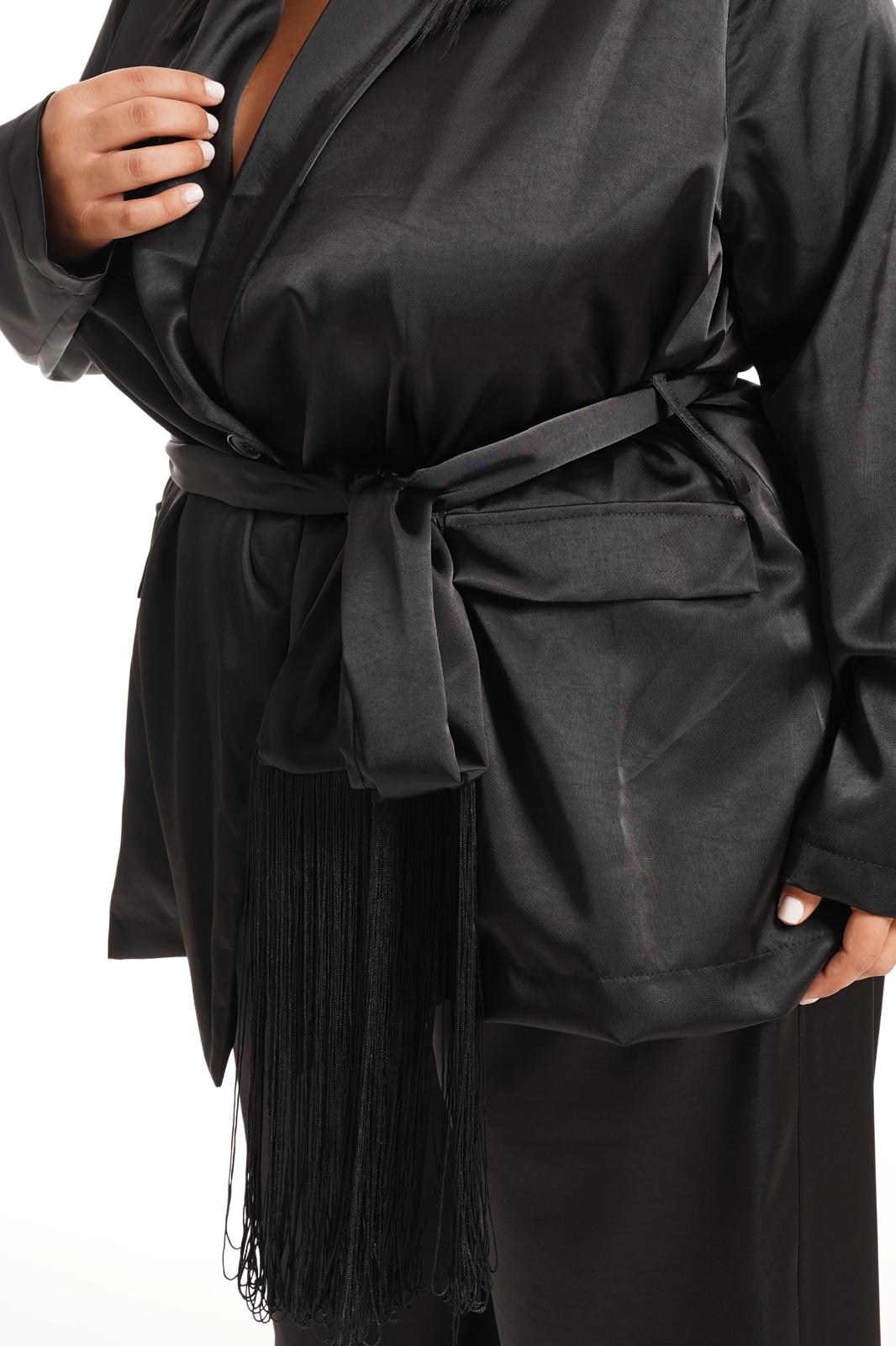 Tailleur Satine Nero