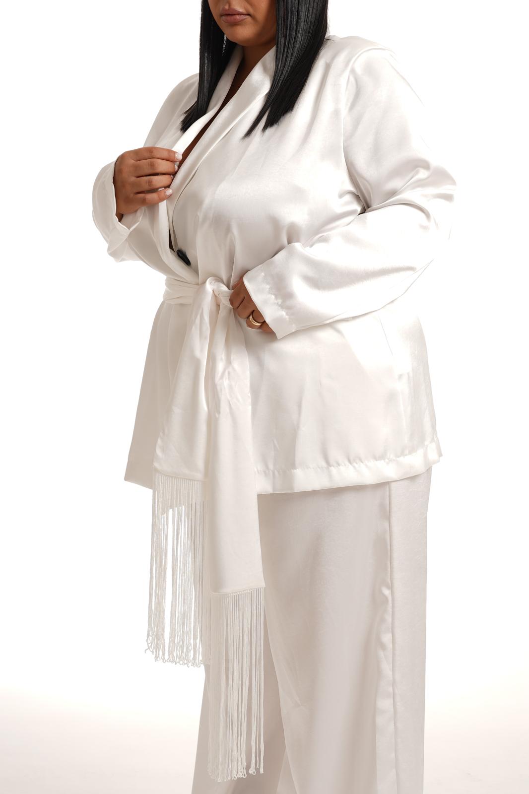 Tailleur Satine Bianco