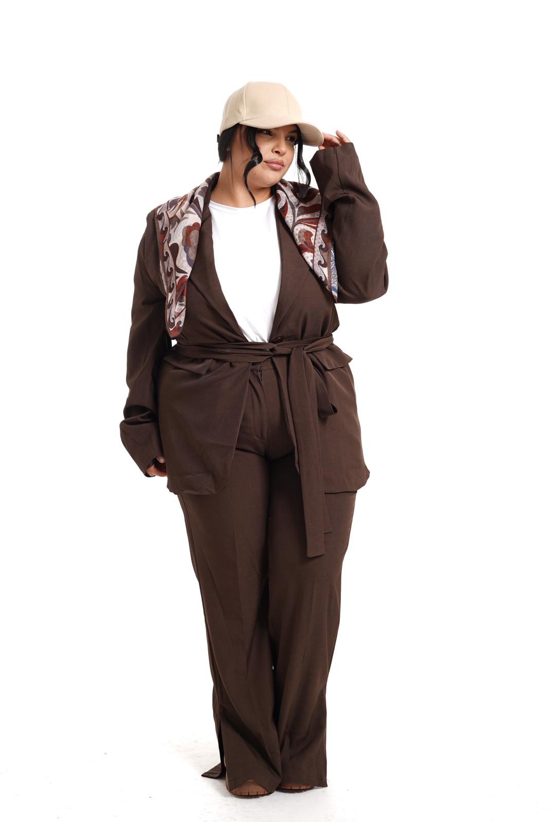 Tailleur Dary Marrone