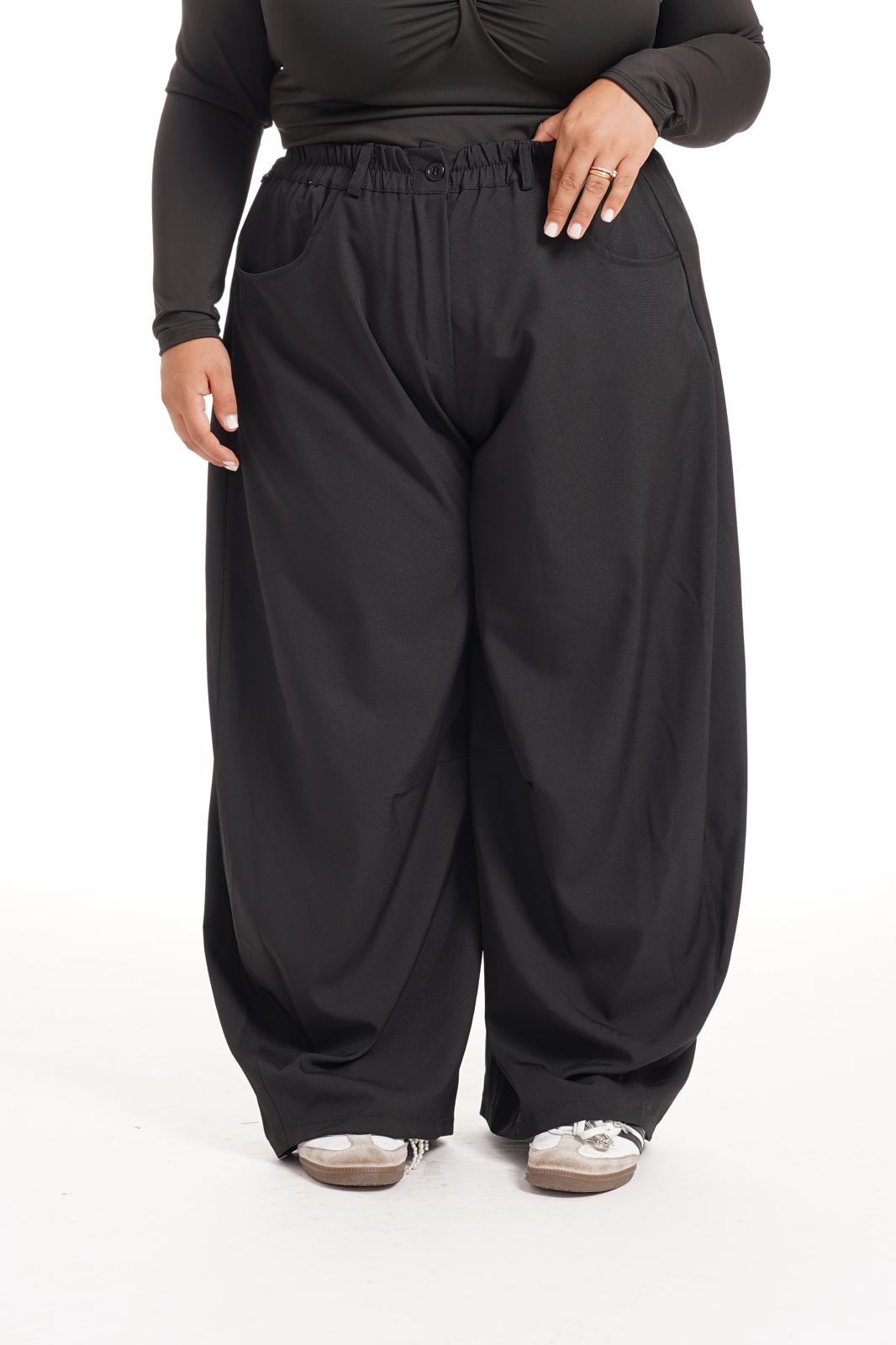 Pantalone Balloon Nero