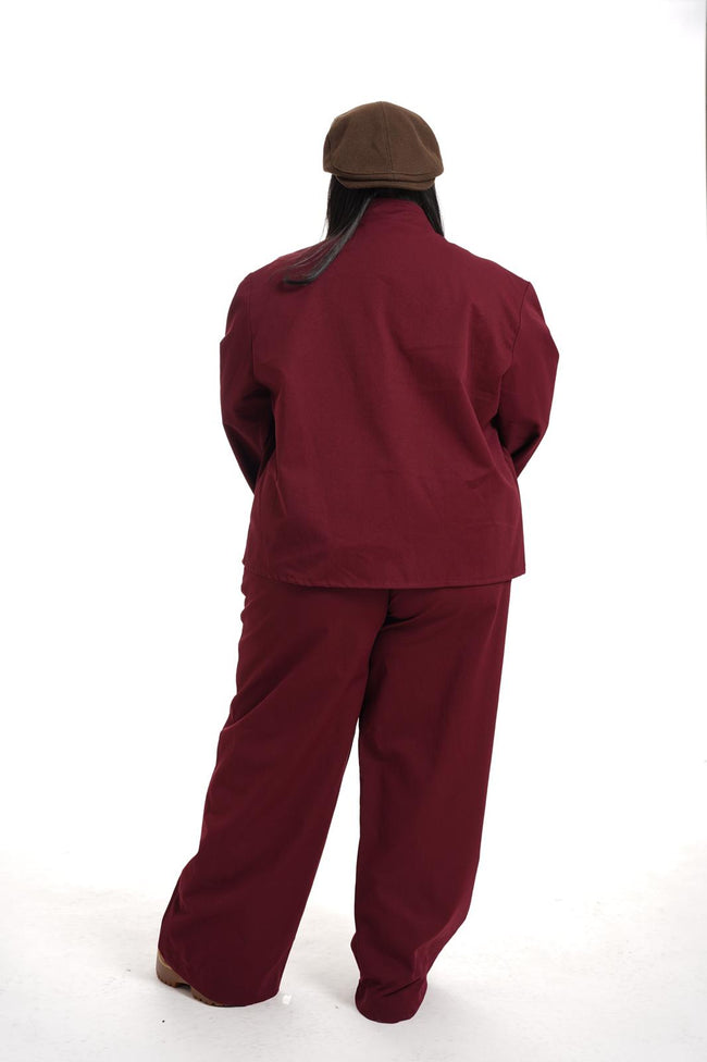 Coordinato Botton Bordeaux