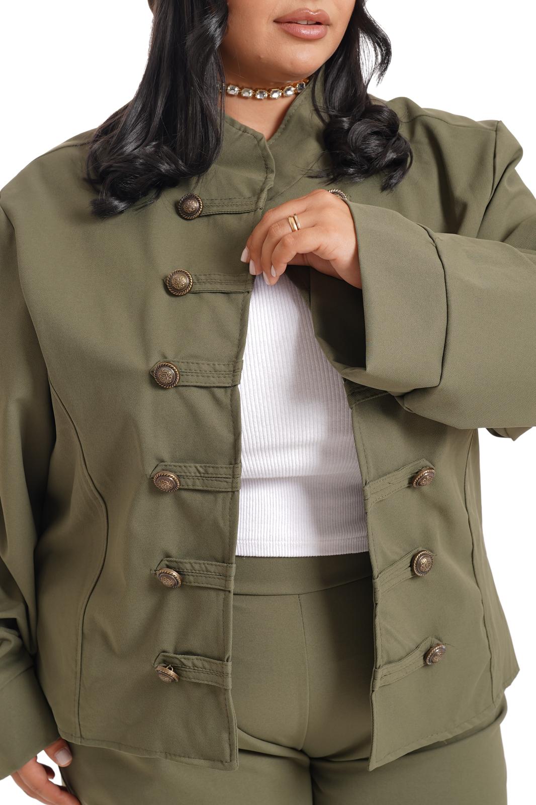 Tailleur Botton Verde