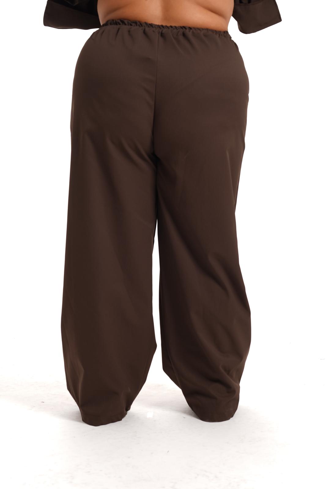 Tailleur Botton Marrone