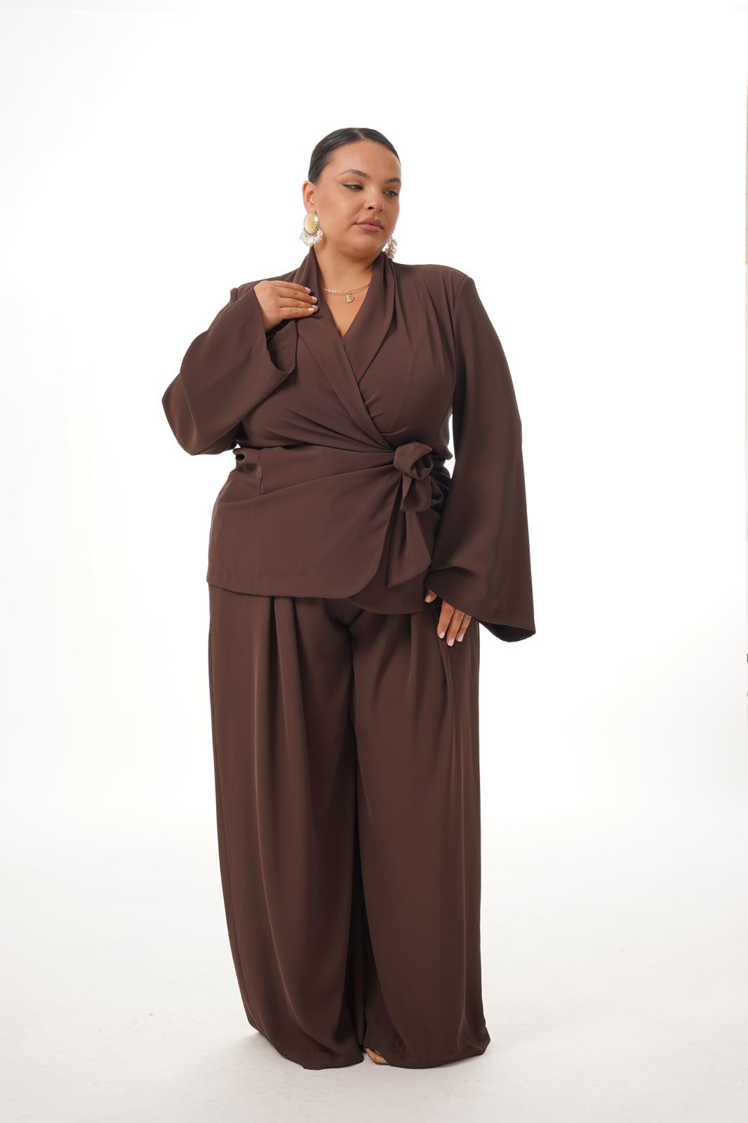 Tailleur Madison Marrone