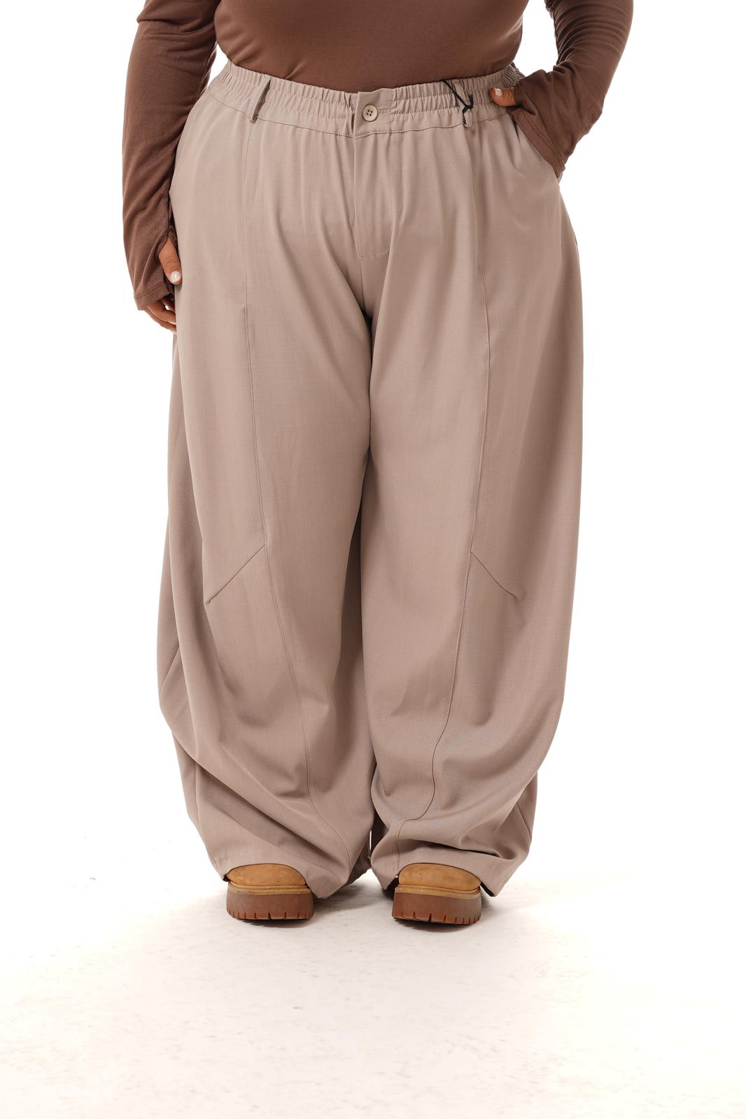 Pantalone Number Tortora