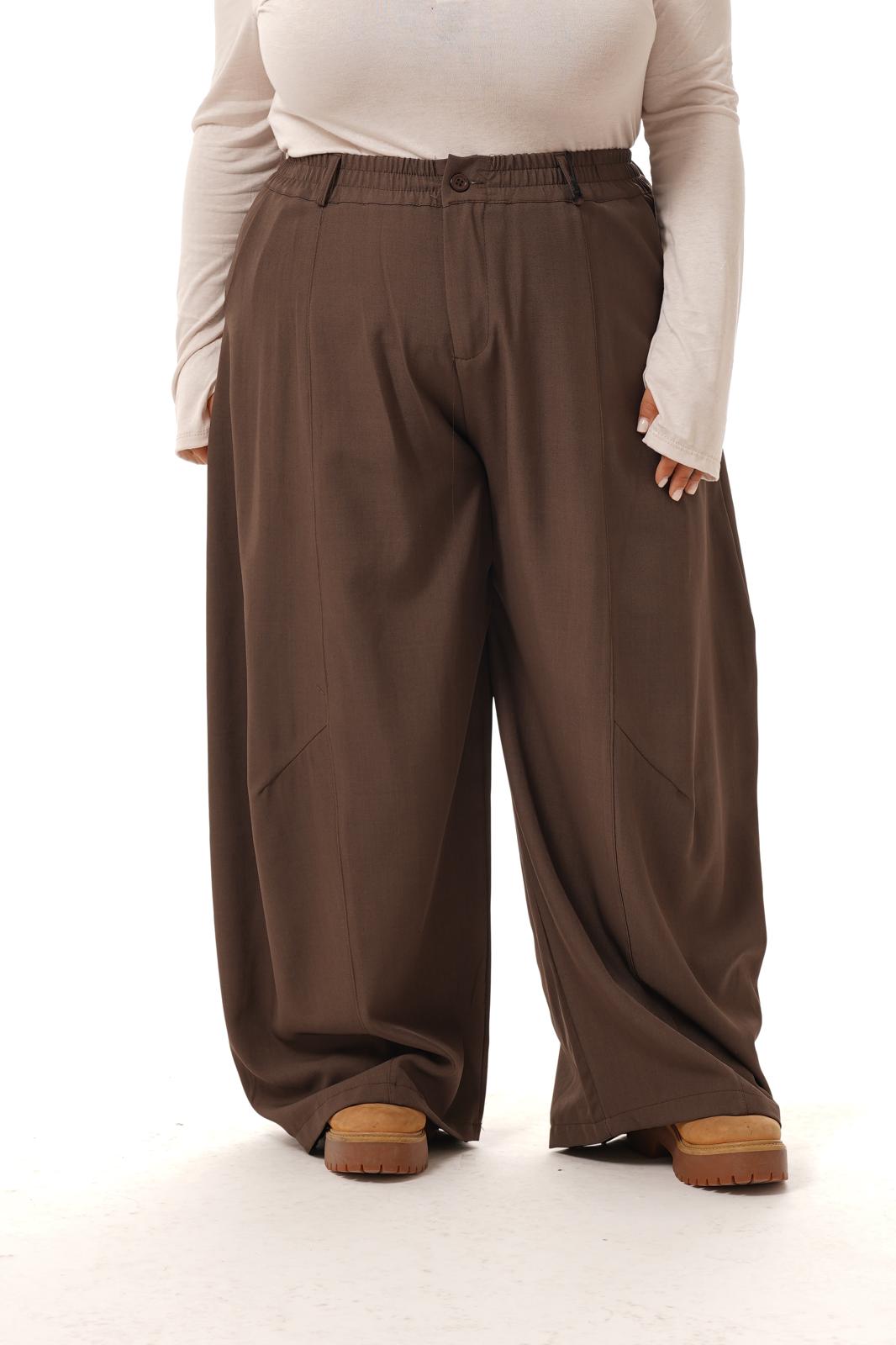 Pantalone Number Marrone