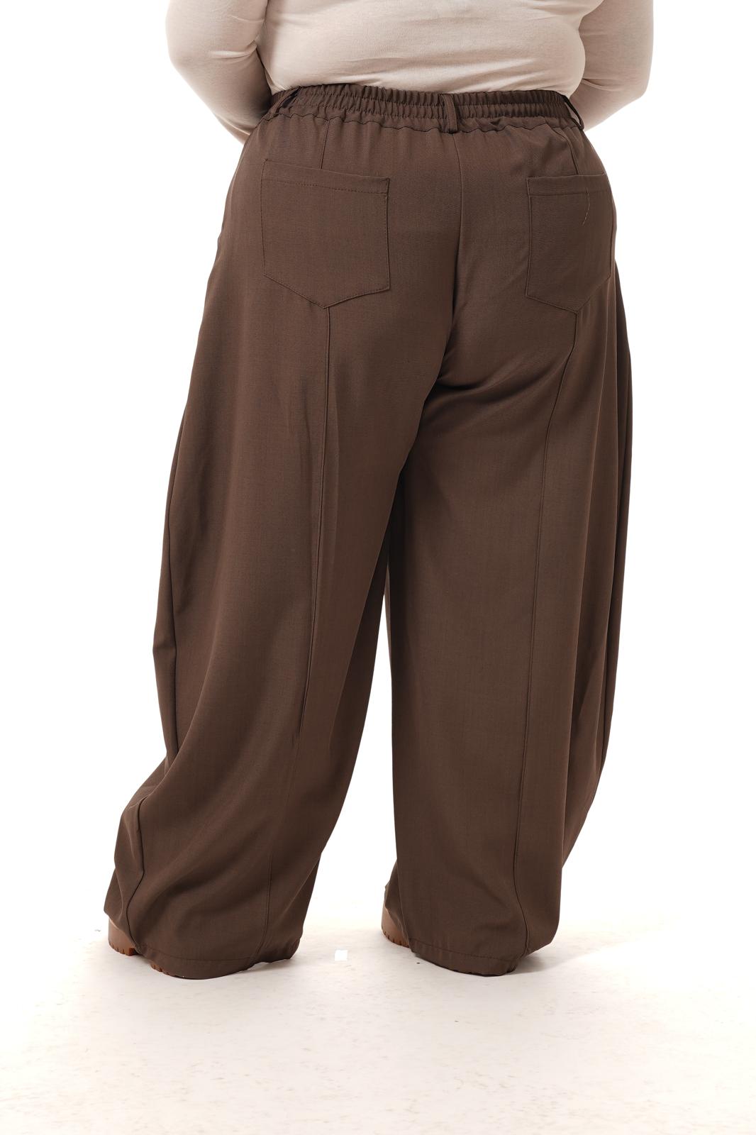 Pantalone Number Marrone