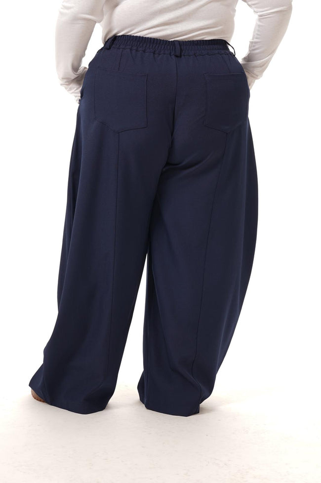 Pantalone Number Blu