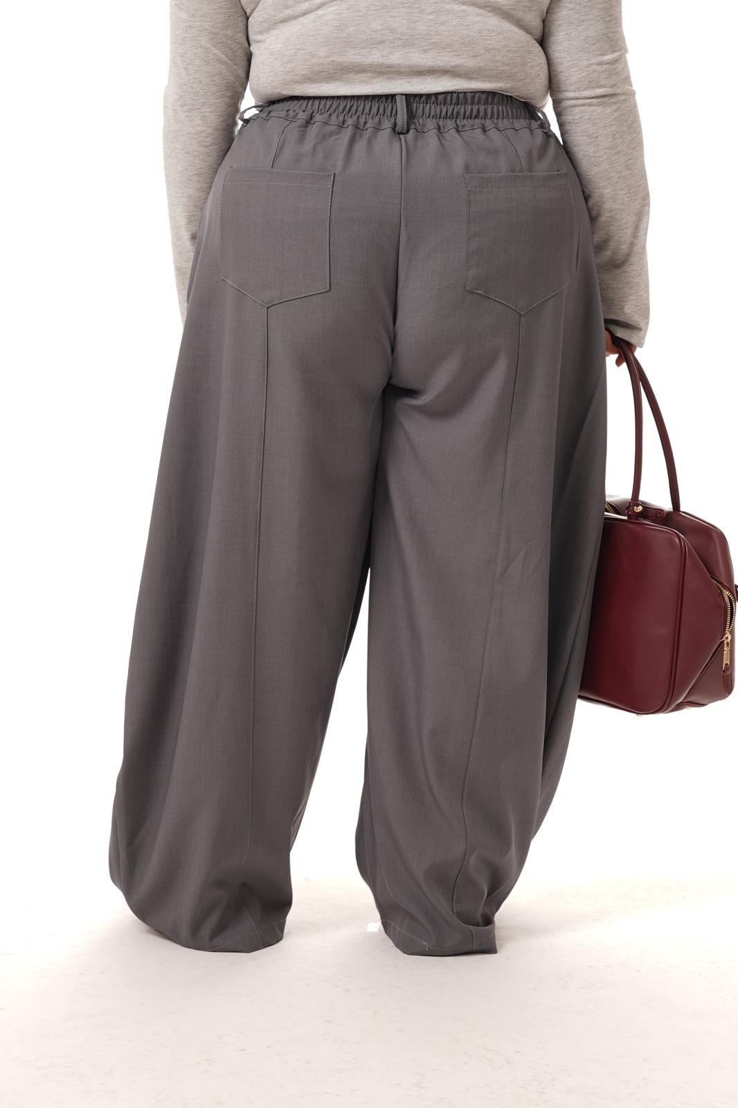 Pantalone Number Grigio