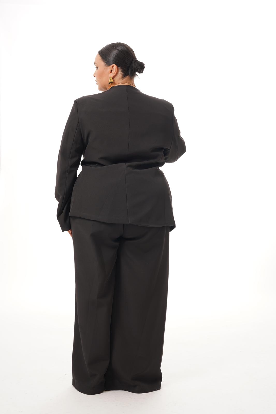 Tailleur Asimmetrico Nero
