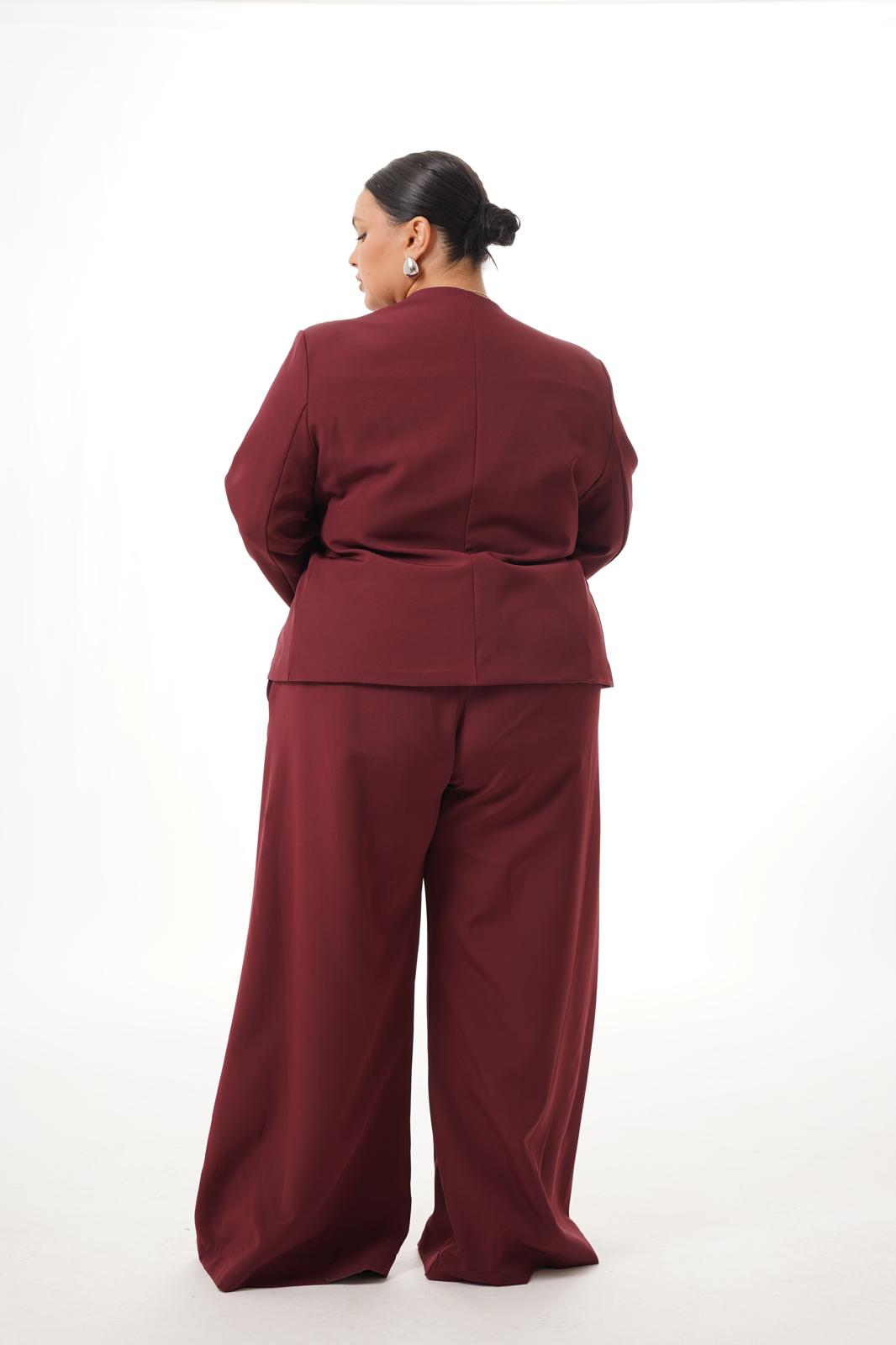 Tailleur Zaira Bordeaux