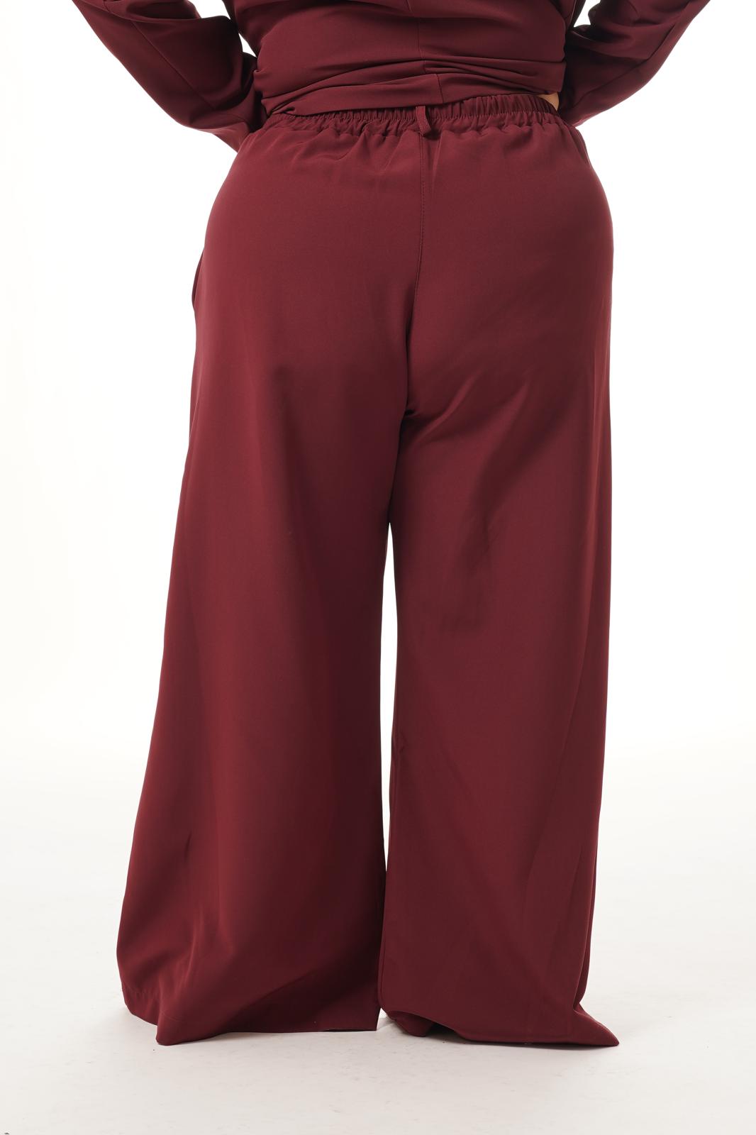 Tailleur Zaira Bordeaux