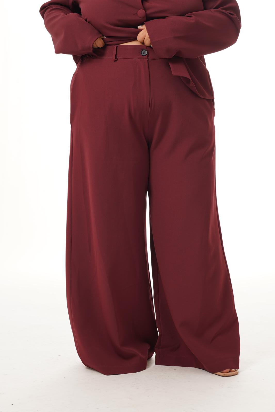 Tailleur Zaira Bordeaux