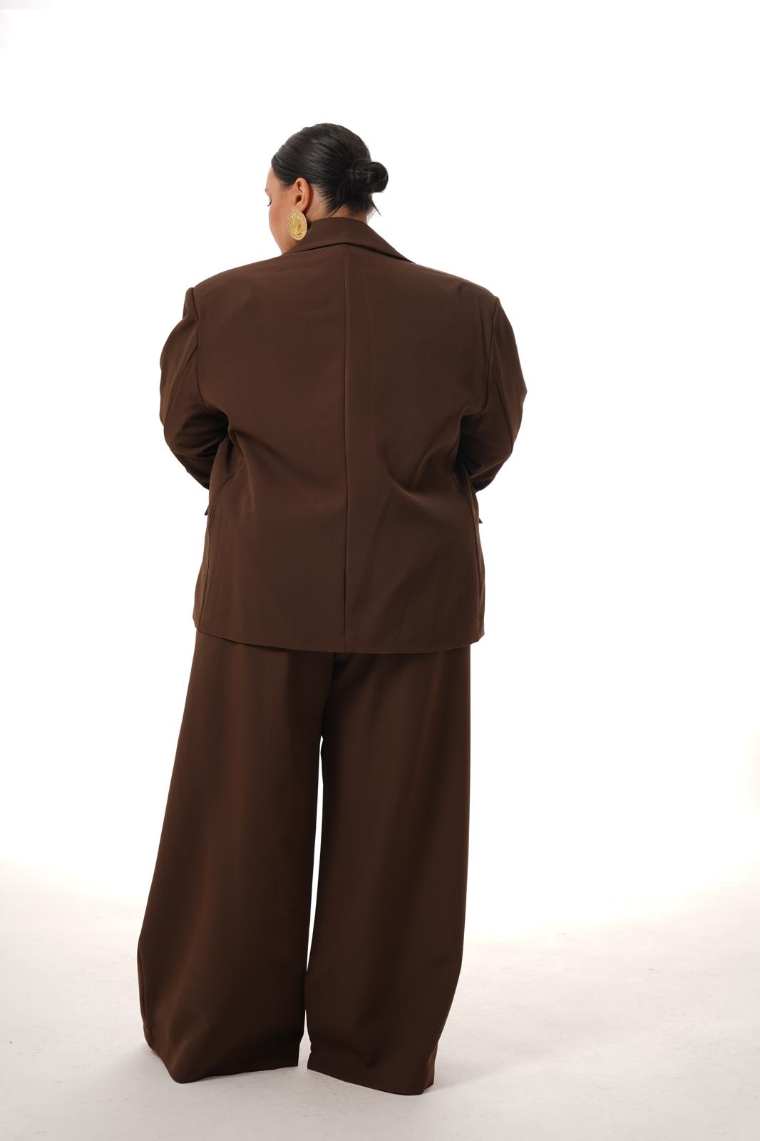 Tailleur Bridgerton Marrone