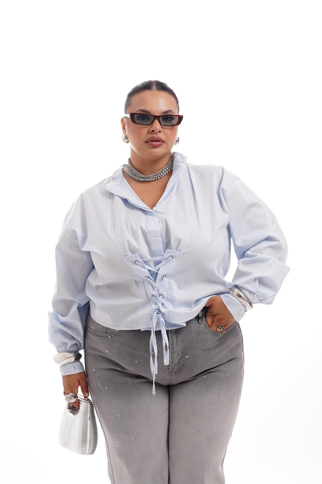 Camicia Stringhe Polvere