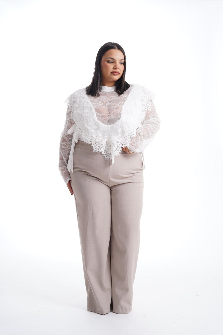Pantalone Model Tortora