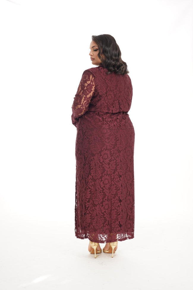 Abito Morgana Bordeaux