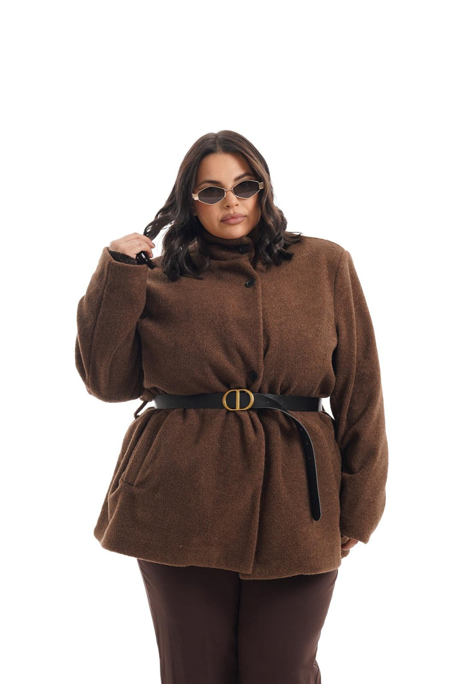 Cappotto Snow Marrone