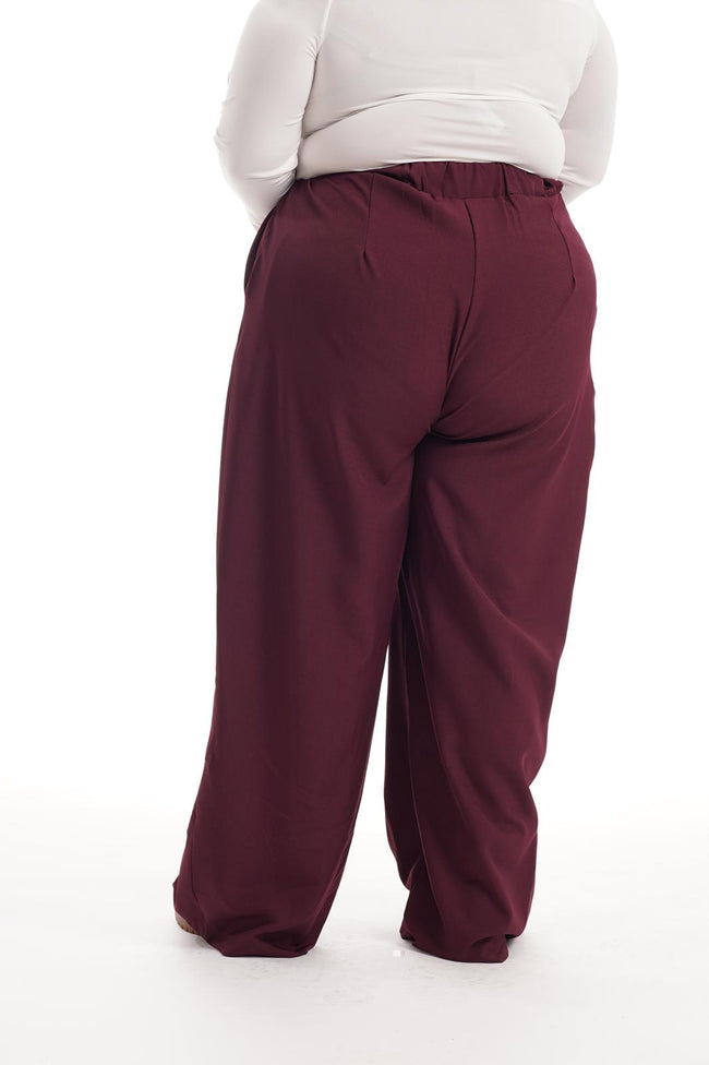 Pantalone Victoria Bordeaux