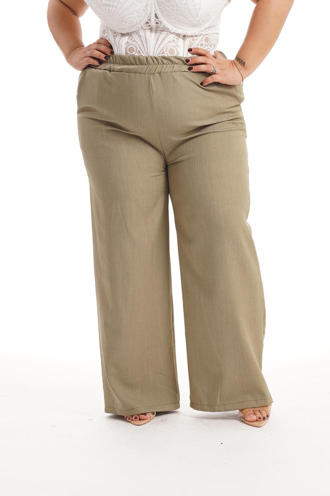 Pantalone Elastic Verde
