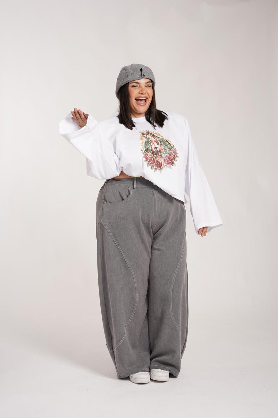 Pantalone Line Grigio