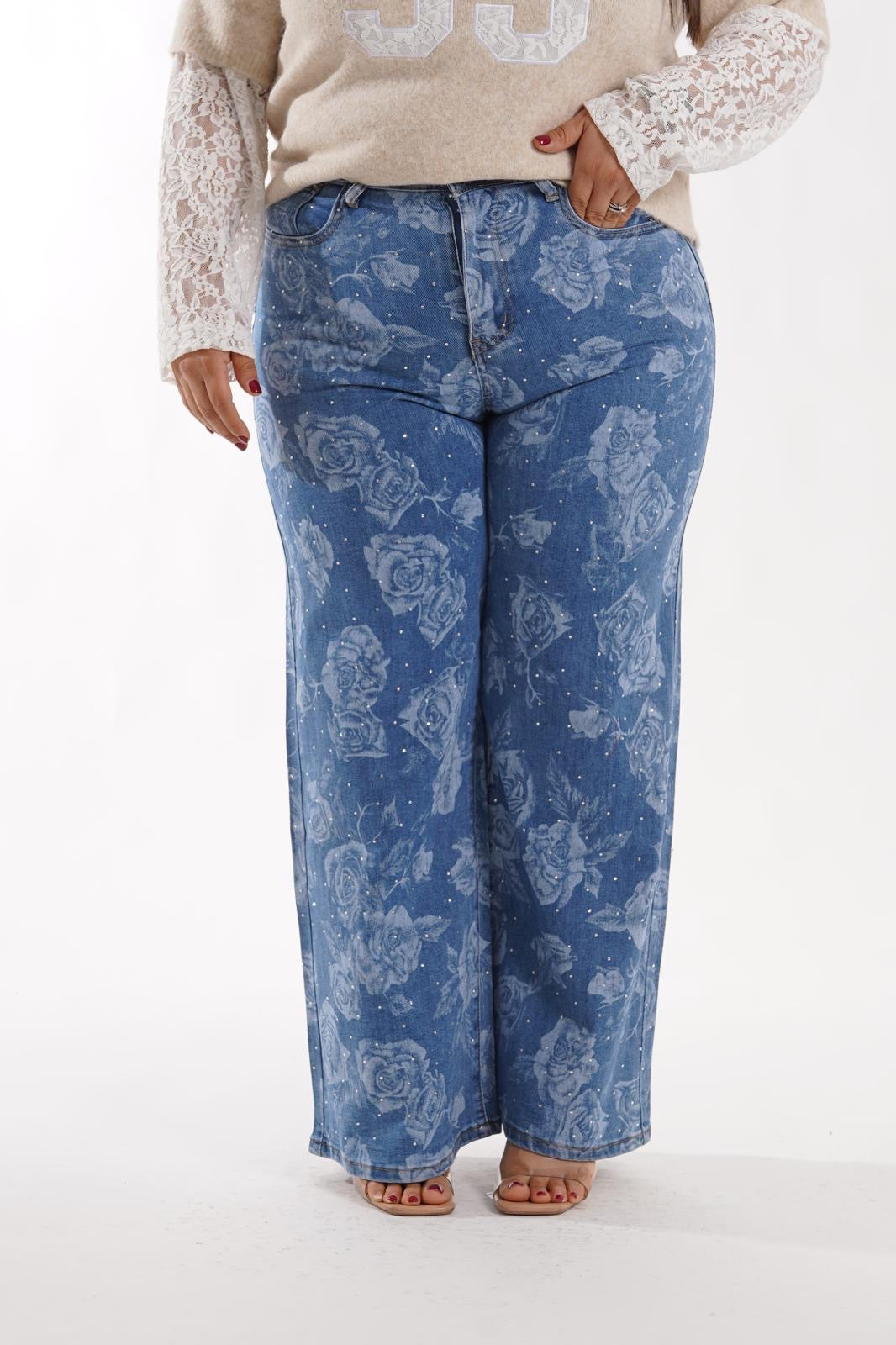 Jeans Roses