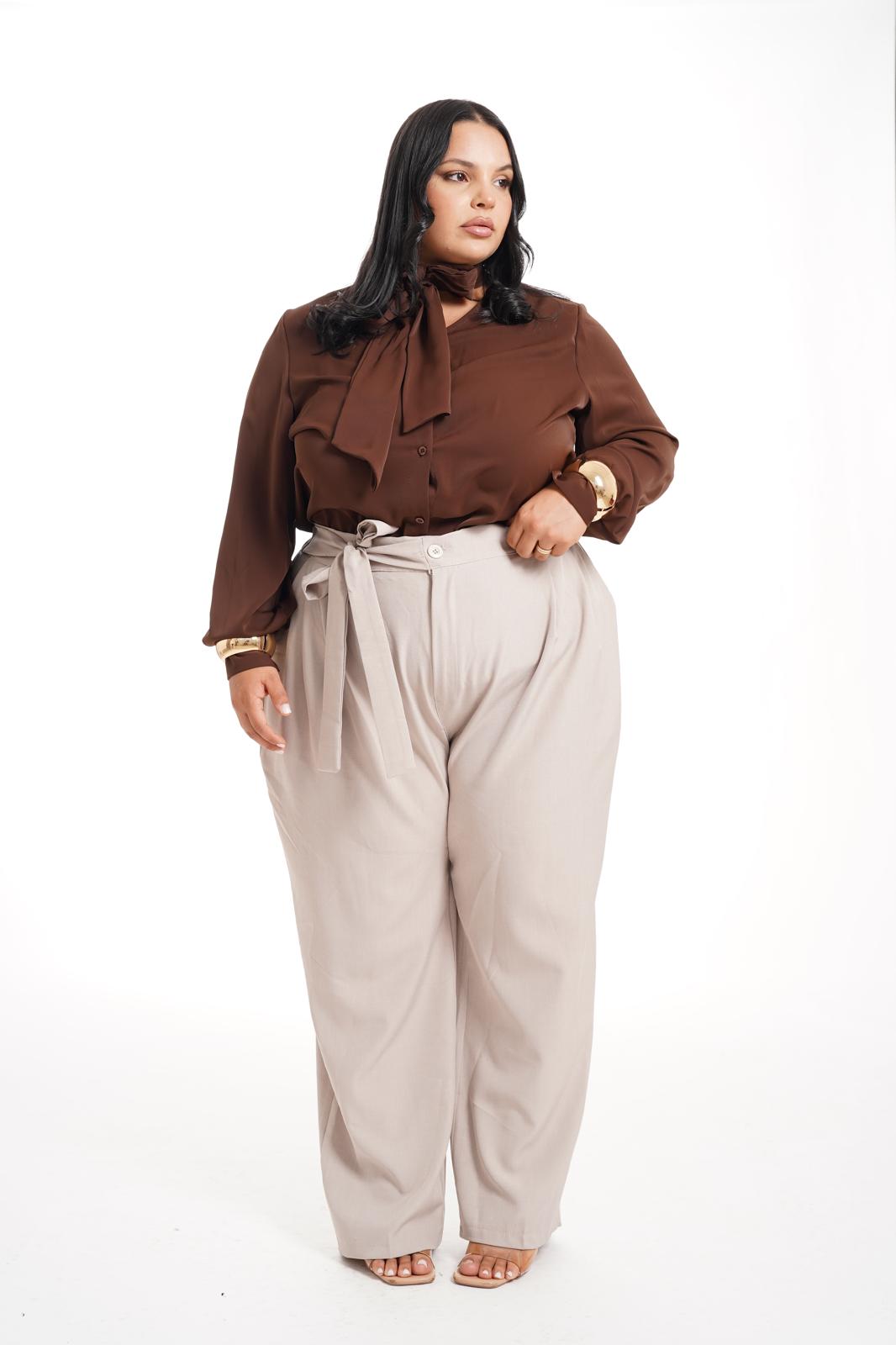 Pantalone Fiocco Tortora