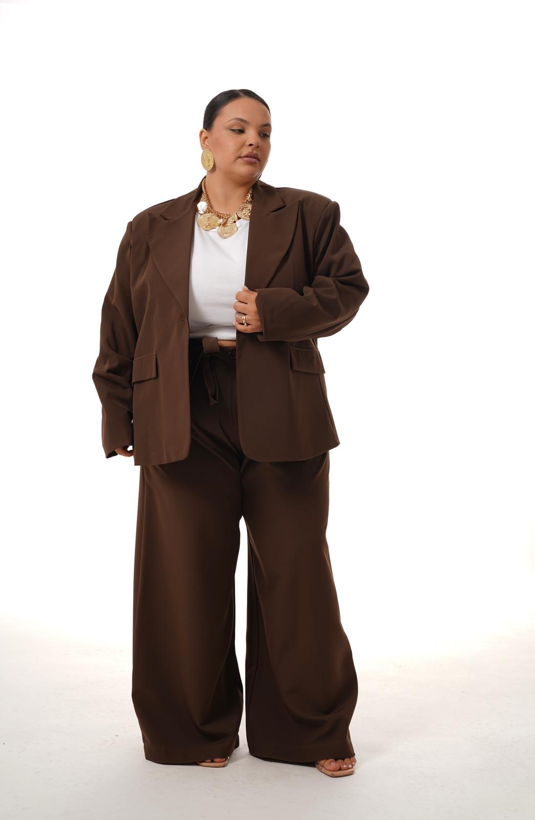 Tailleur Bridgerton Marrone