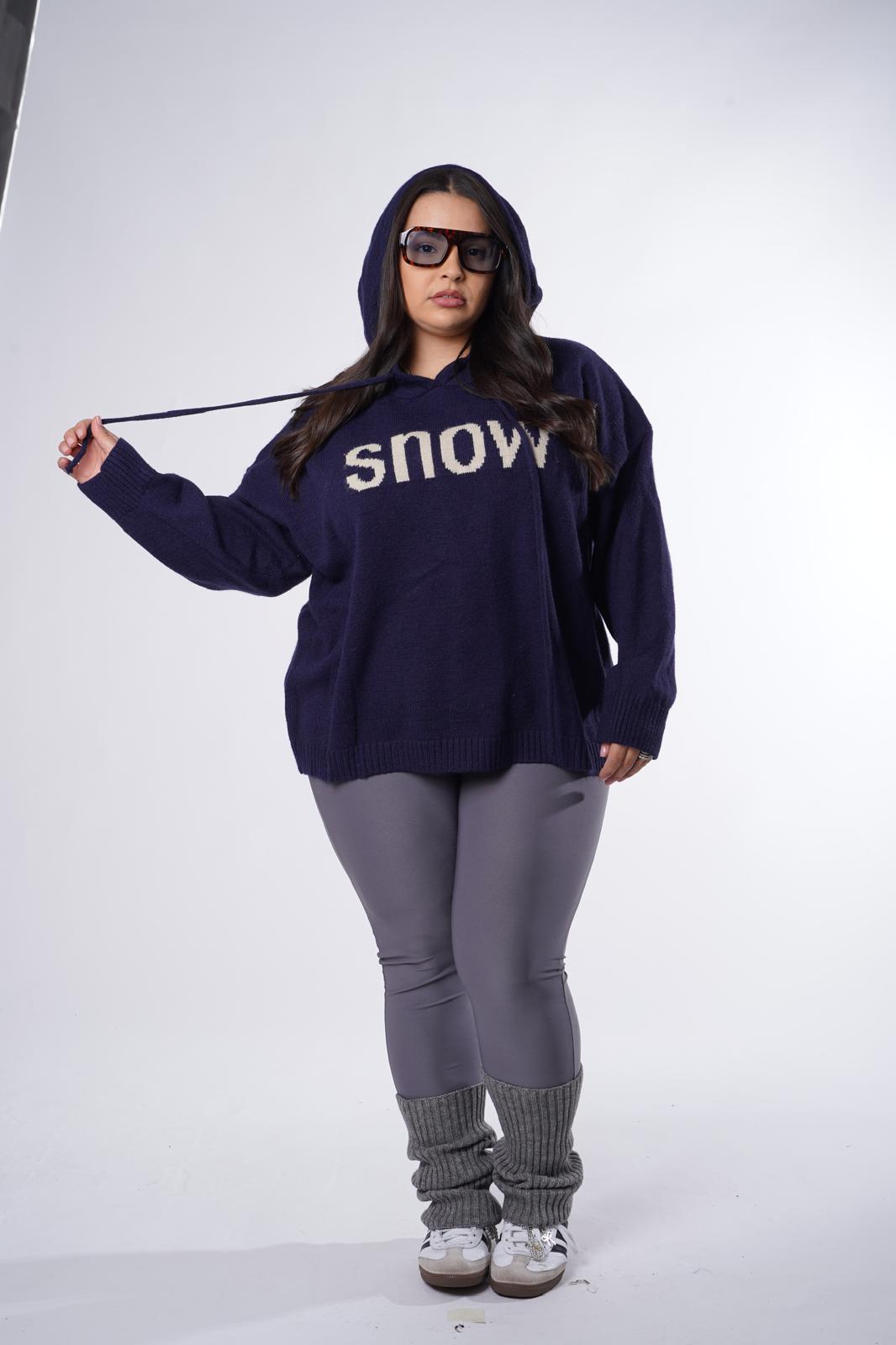 Pull Con Cappuccio Snow