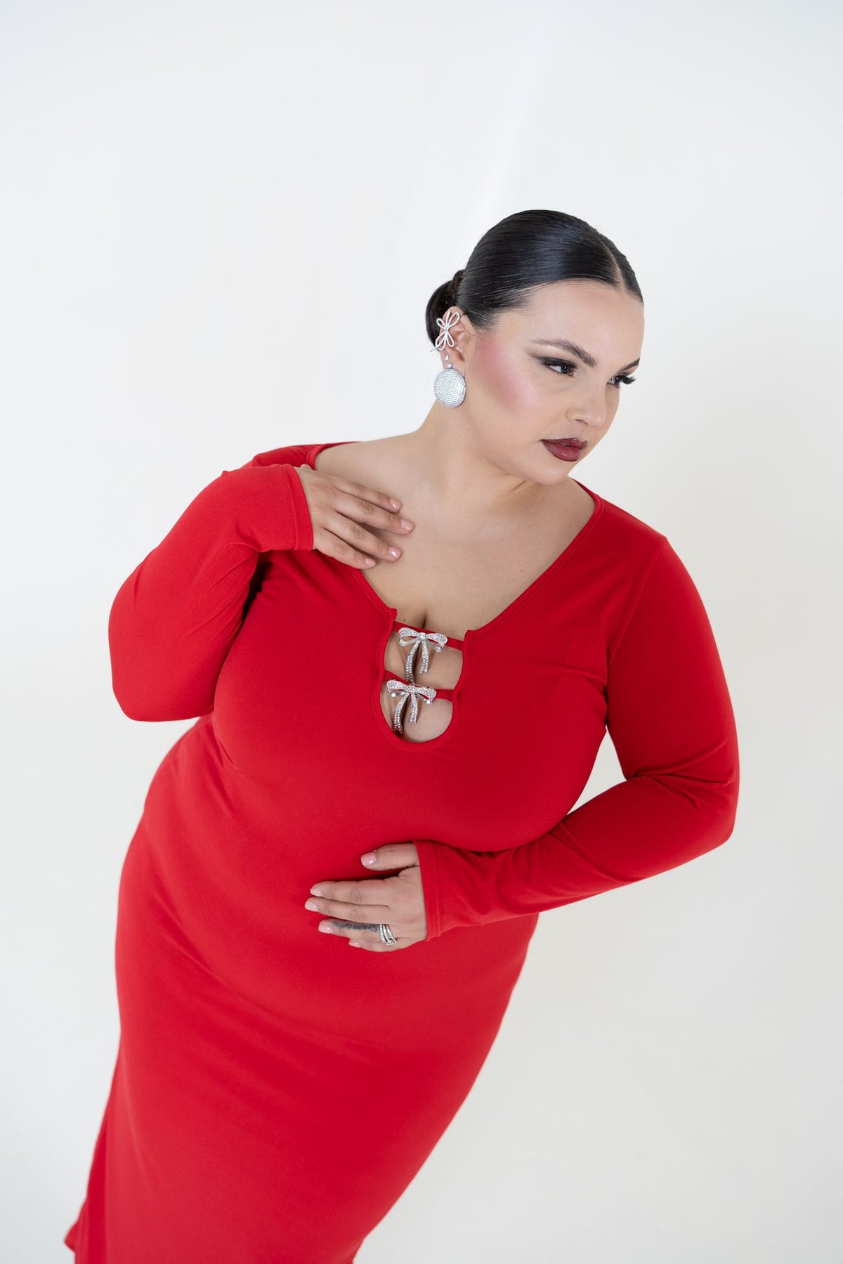 Red Enhanced Dress