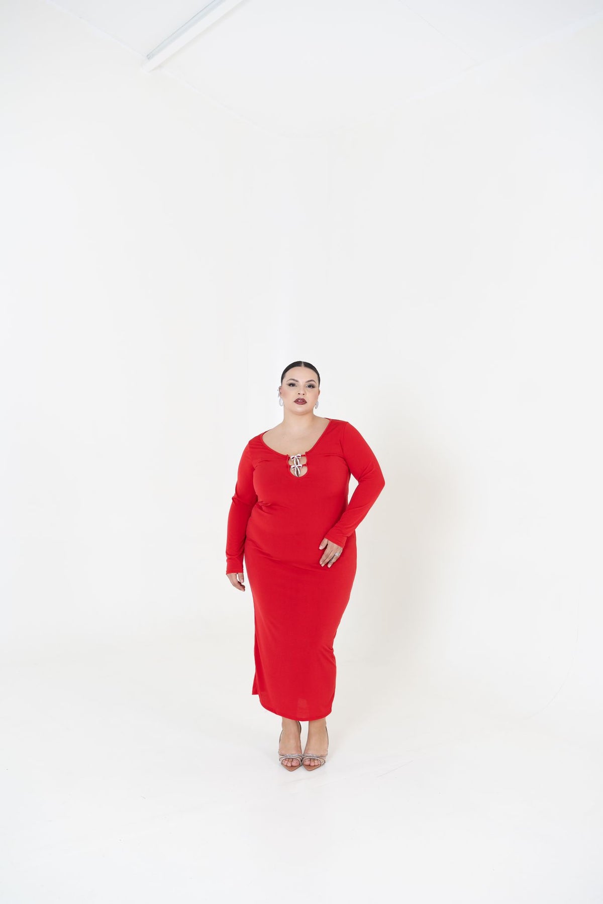 Red Enhanced Dress