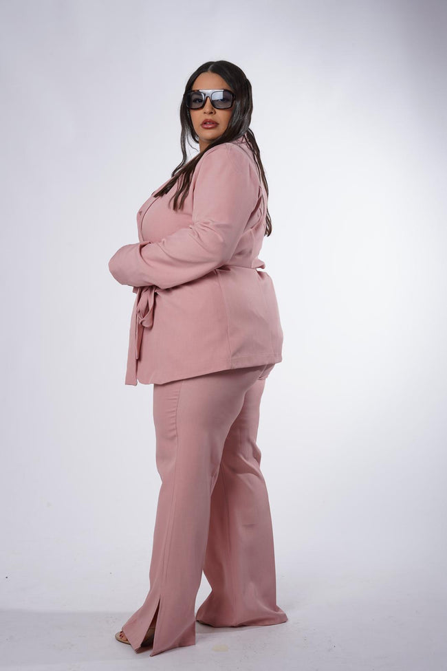 Tailleur Daniela rosa antico