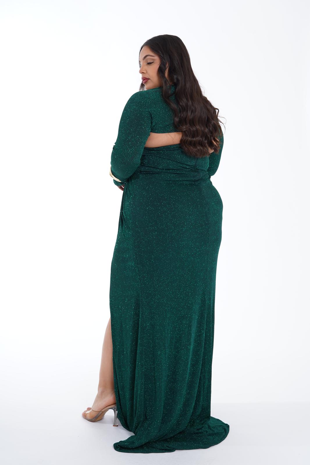 Dress Elegante Montecarlo verde