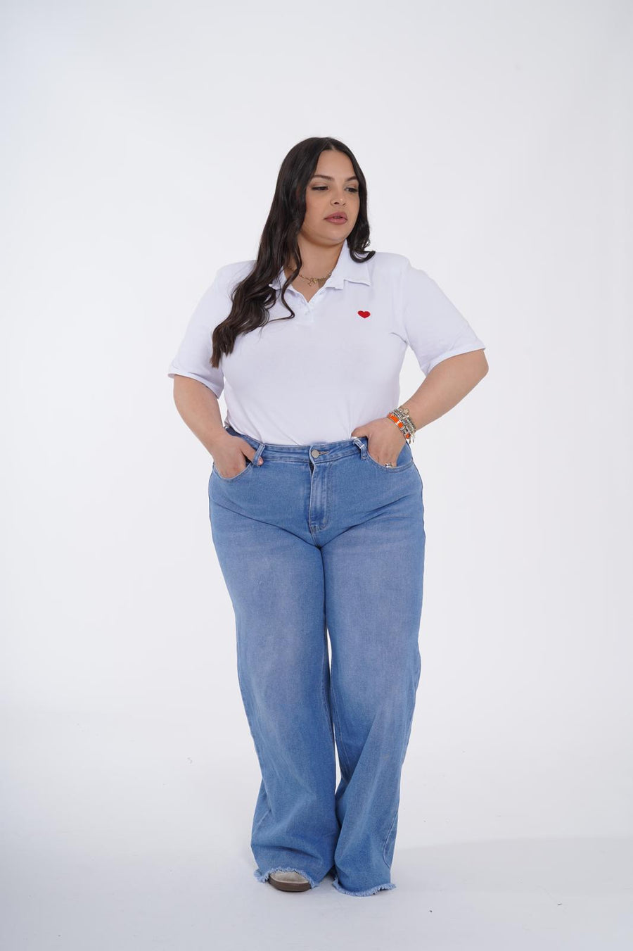 Jeans 222 sfrangiato