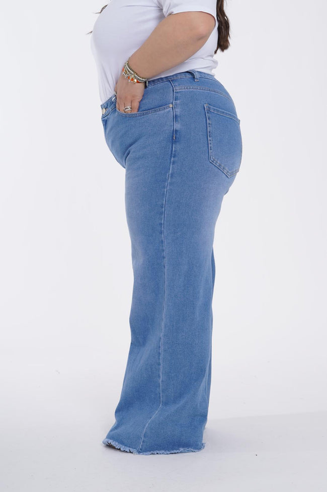 Jeans 222 sfrangiato