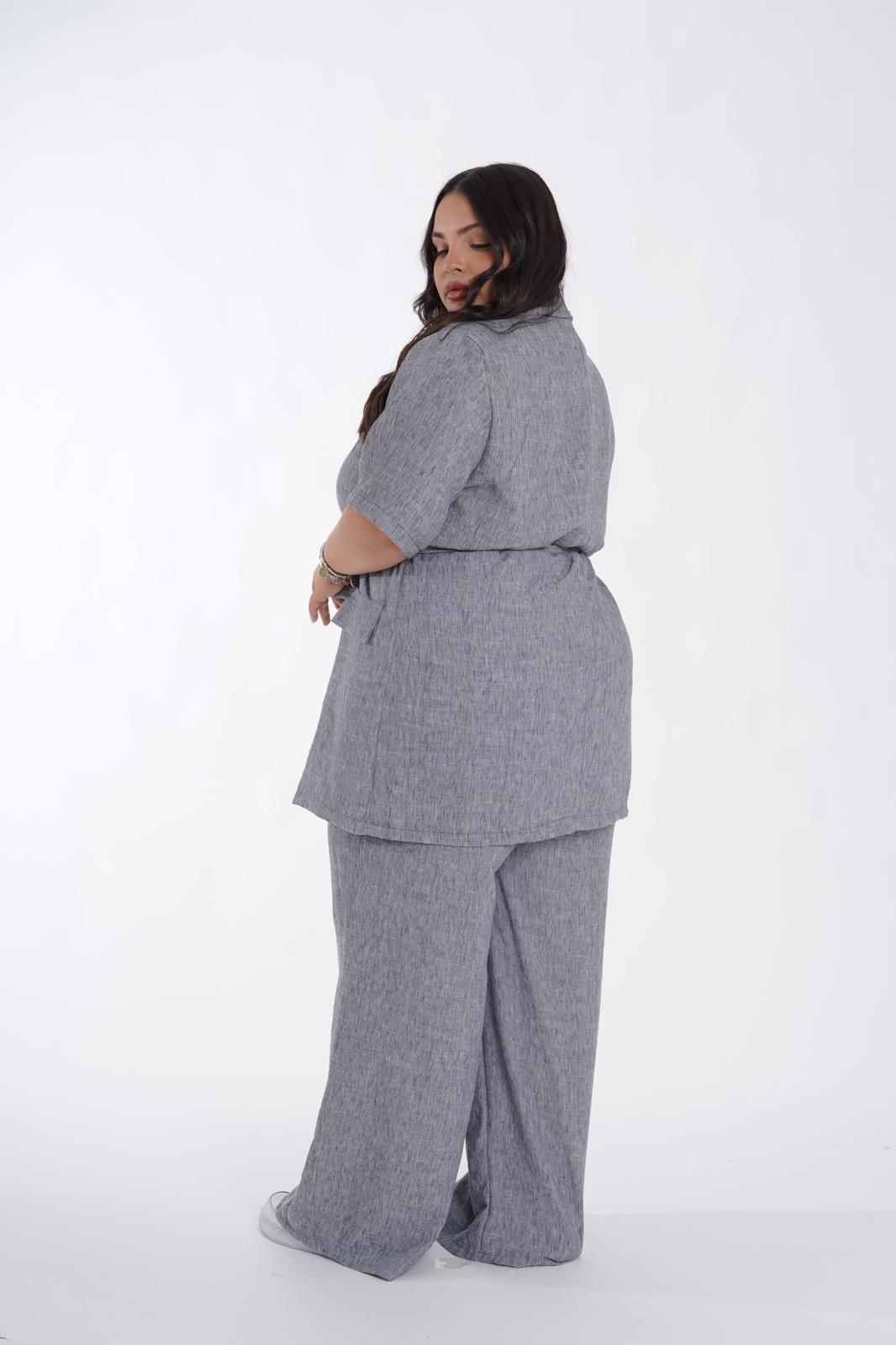 Tailleur Maya grigio