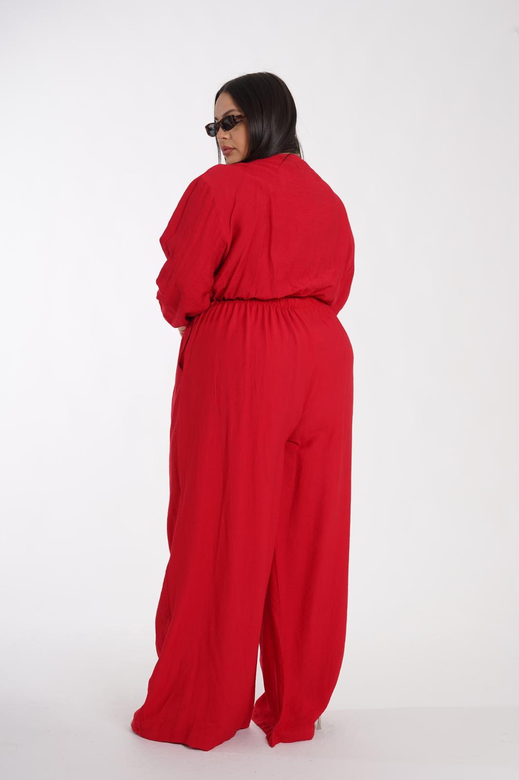 Coordinato Adele rosso