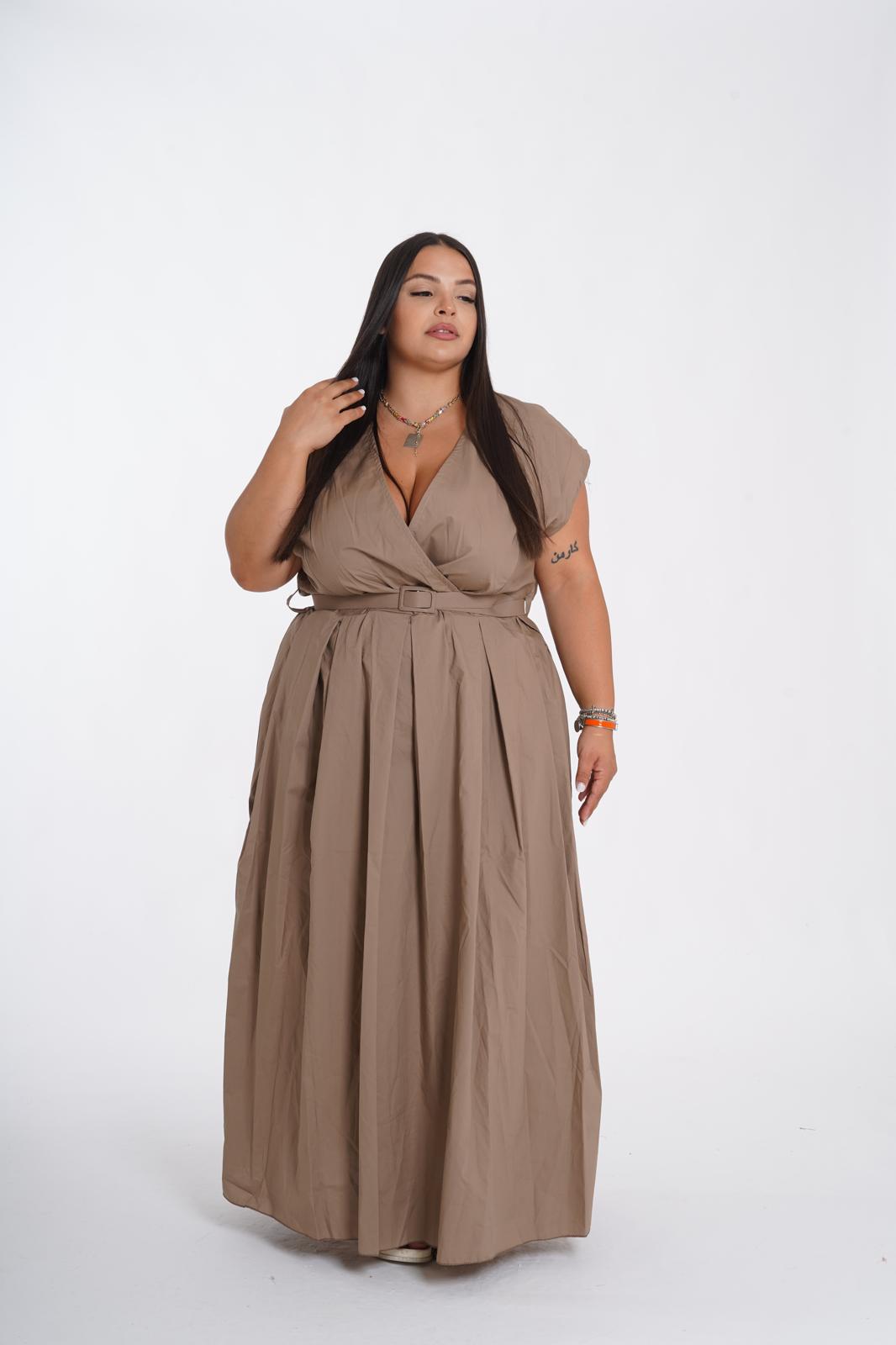 Dress Elettra tortora